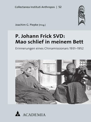 cover image of P. Johann Frick SVD